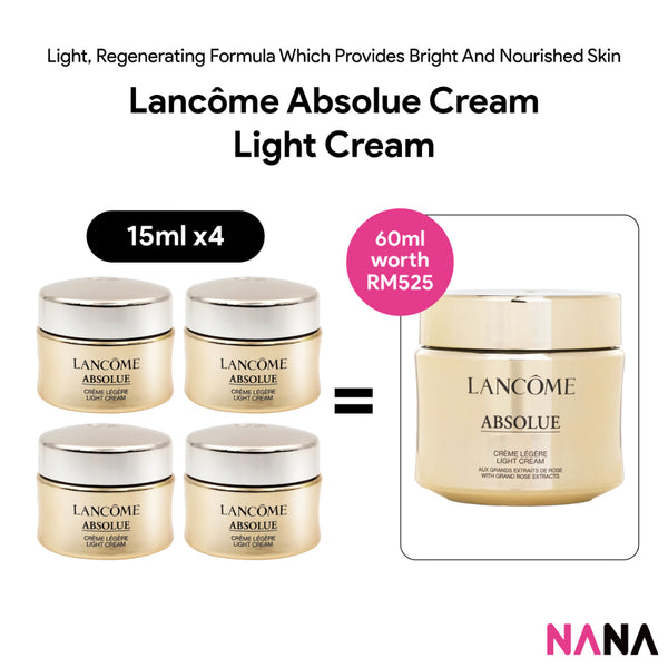 LANCÔME Absolue Cream Light Cream Sample Pack (15ml x 4/2)