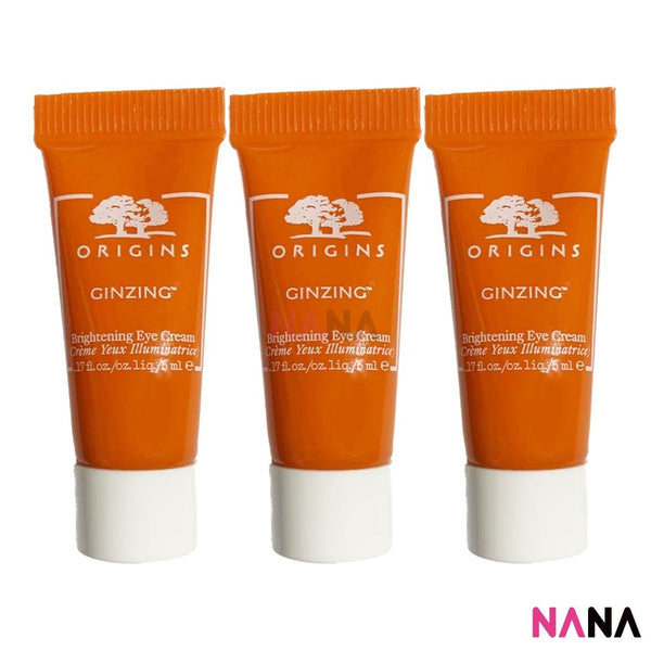 Origins Brightening Eye Cream with Caffeine and Ginseng - Original 5ml x3