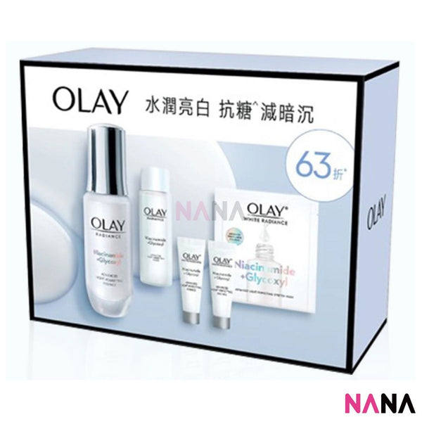 OLAY Hydrating & Radiance Pack (Radiance Essence 30ml + 6mlx2 + Toner 45ml + Mask 1pc)