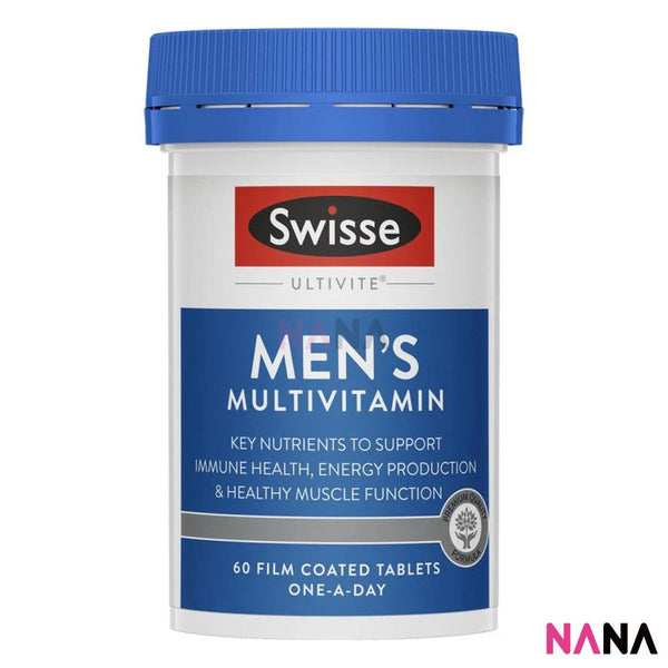 Swisse Ultivite Men's Multivitamin 60 Tablets(EXP:02 2028)