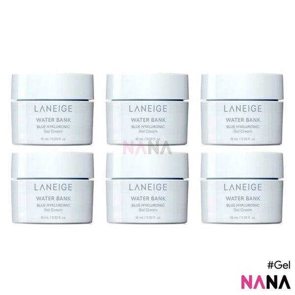 Laneige Water Bank Blue Hyaluronic Gel Cream 10ml x6