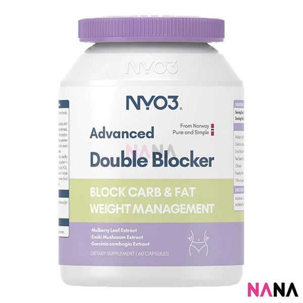 NYO3 Advanced Double Blocker 60Capsules(EXP:05 2028)