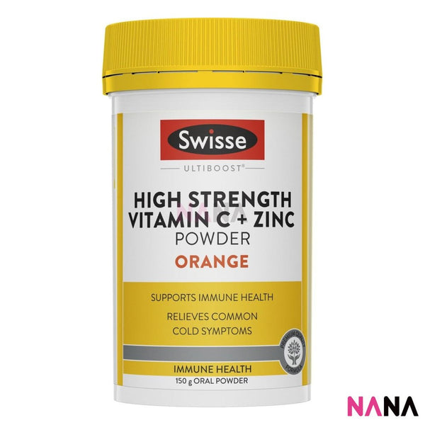 Swisse Ultiboost High Strength Vitamin C + Zinc Powder Orange 150g(EXP:02 2027)