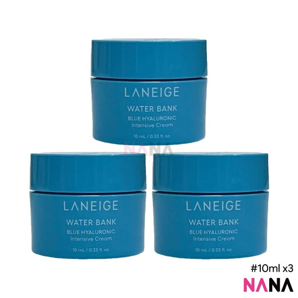 LANEIGE Water Bank Blue Hyaluronic Intensive Cream 10ml x3