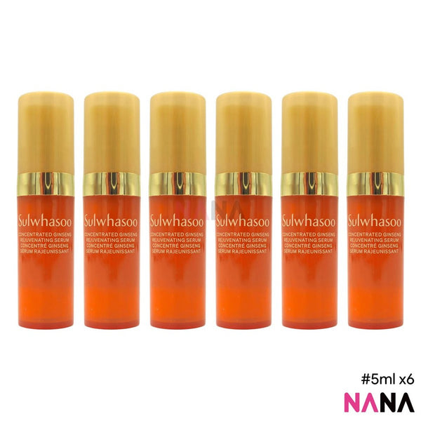 Sulwhasoo Concentrated Ginseng Rejuvenating Serum 5ml x6