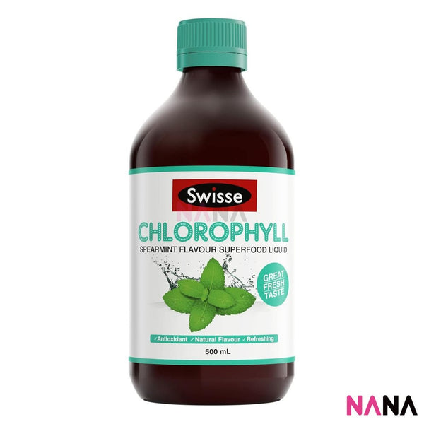 Swisse Chlorophyll Spearmint Flavour Superfood Liquid 500ml(EXP:12 2026)