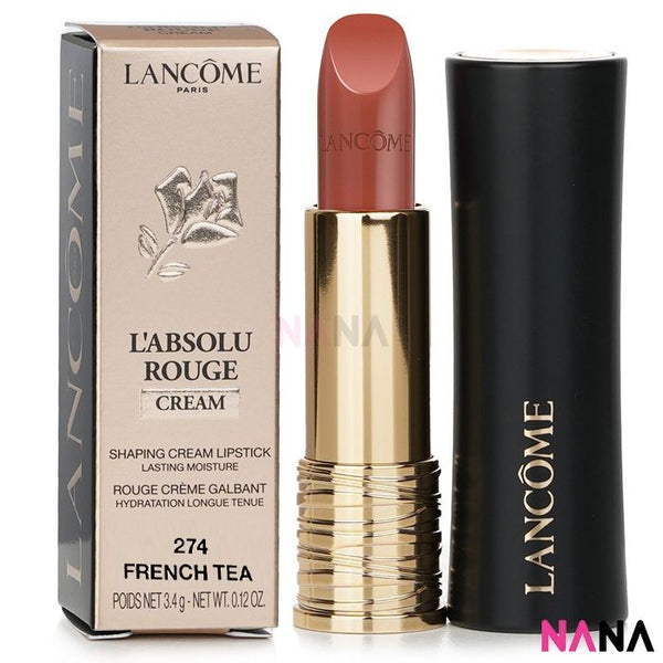 LANCOME L'absolu Rouge Cream #274 FRENCH TEA 3.4g