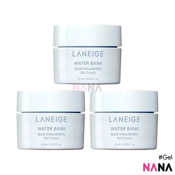 Laneige Water Bank Blue Hyaluronic Gel Cream 10ml x3
