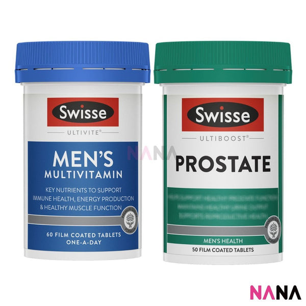 Swisse Made For Him (Men's Multivitamin 60 Capsules + Prostate 50 Tablets)