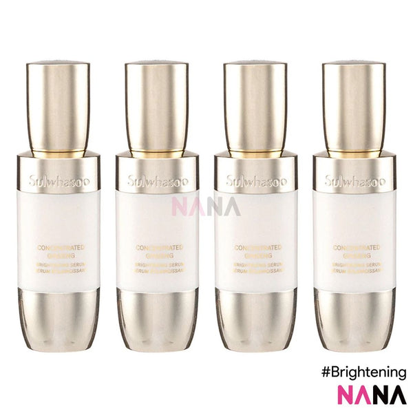 Sulwhasoo Concentrated Ginseng Brightening Serum 8ml x4
