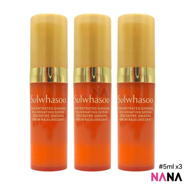 Sulwhasoo Concentrated Ginseng Rejuvenating Serum 5ml x3