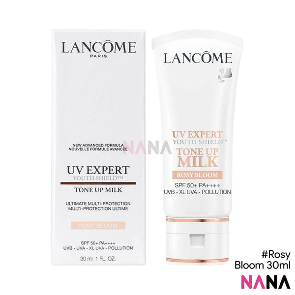 LANCOME UV Expert Youth Shiel Tone Up Milk SPF50/ PA++++ - Rosy Bloom 30ml