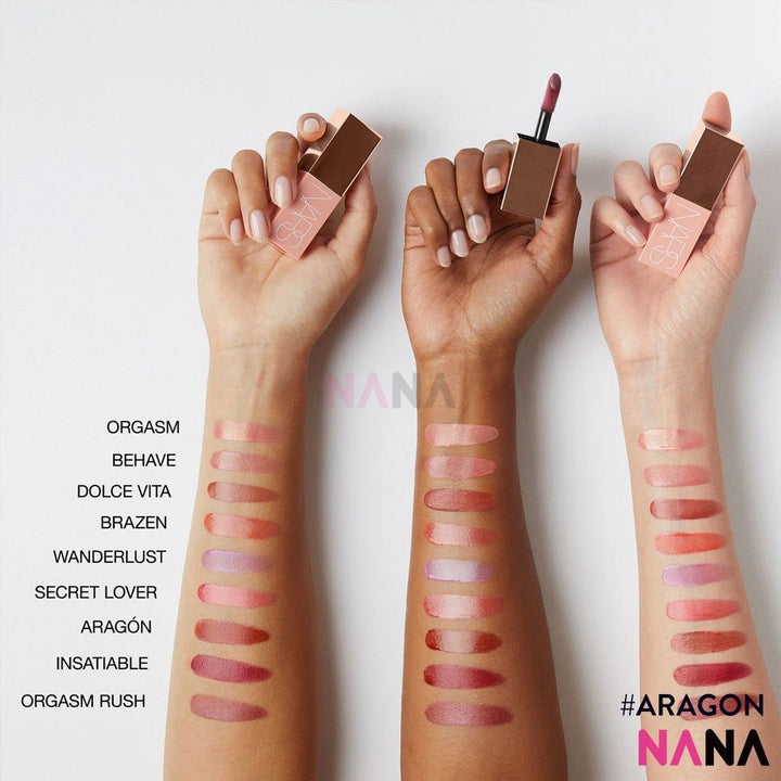 NARS Afterglow Liquid Blush  ARAGÓN - Warm chestnut brown 7ml - NANA MALL