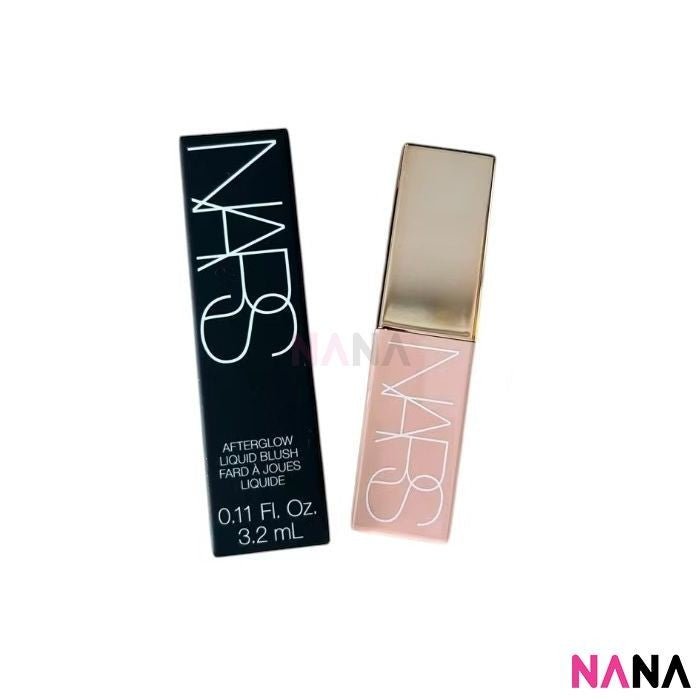 NARS Afterglow Liquid Blush ORGASM - Peachy Pink With Golden Shimmer Sample Pack (3.2ml x 2/1) - NANA MALL