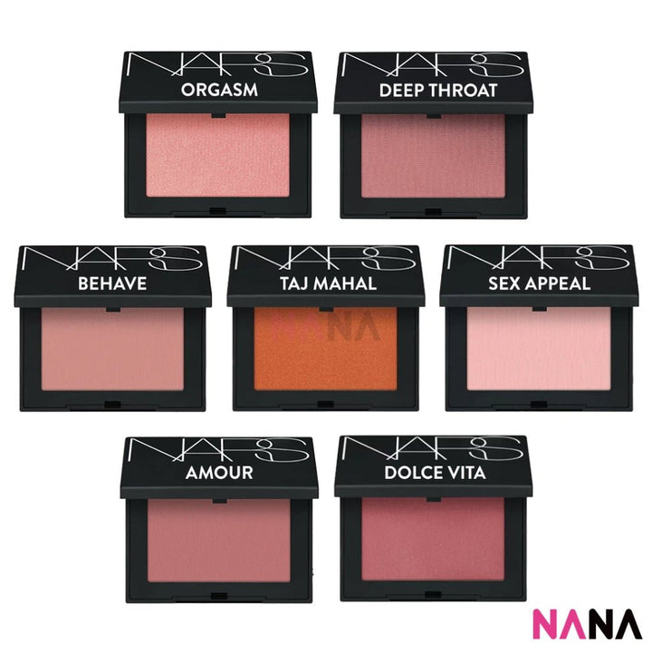 NARS Blush (Orgasm/ Deep Throat/ Sex Appeal/ Behave/ Taj Mahal/ Dolce Vita/ Amour) - NANA MALL