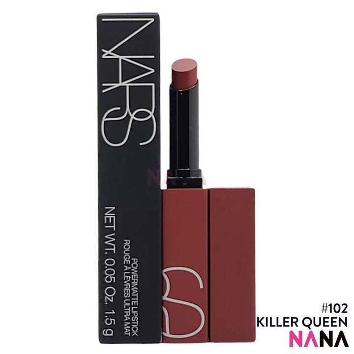NARS Powermatte Lipstick 102 KILLER QUEEN - Rose brown 1.5g - NANA MALL
