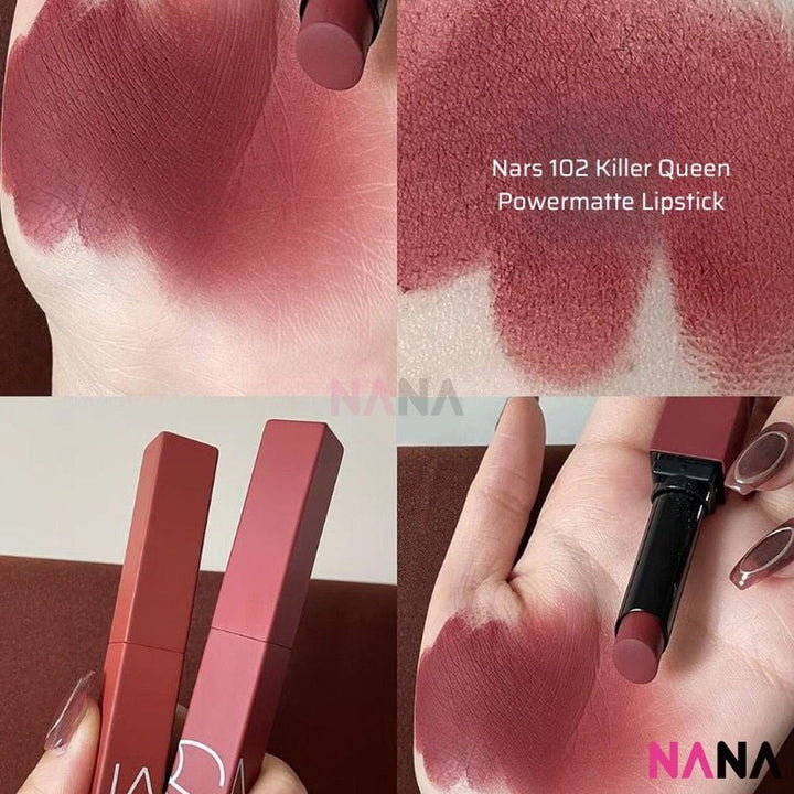 NARS Powermatte Lipstick 102 KILLER QUEEN - Rose brown 1.5g - NANA MALL