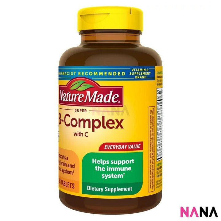 Nature Made Super B - Complex with Vitamin C 460 Tablets - NANA MALL