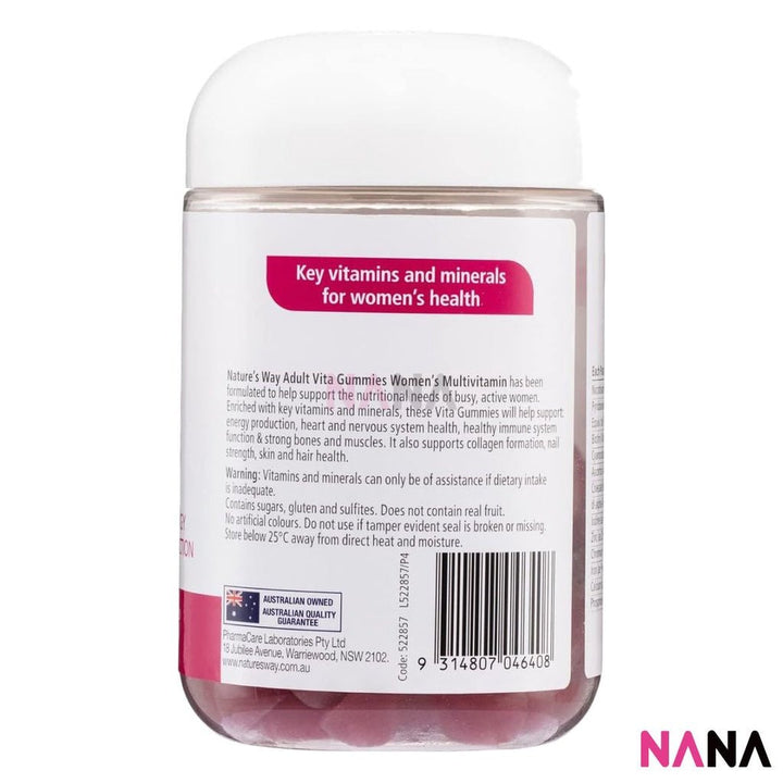 Nature's Way Adult Vita Gummies Women’s Multivitamin 100's - NANA MALL