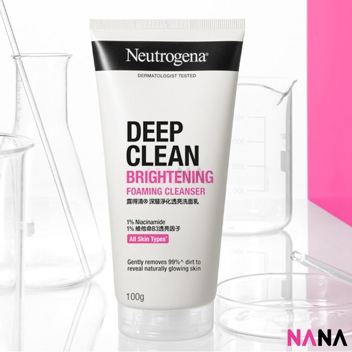 Neutrogena Deep Clean Brightening Foaming Cleanser 100g - NANA MALL
