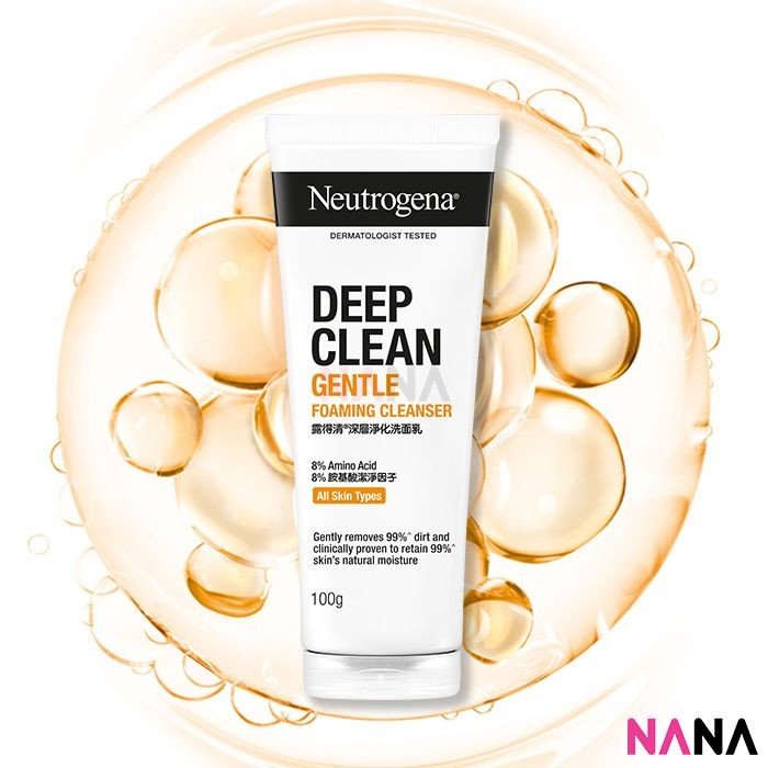 Neutrogena Deep Clean Gentle Foaming Cleanser 100g - NANA MALL