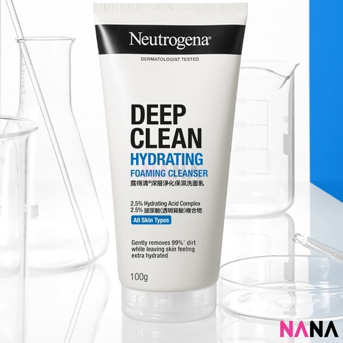 Neutrogena Deep Clean Hydrating Foaming Cleanser 100g - NANA MALL