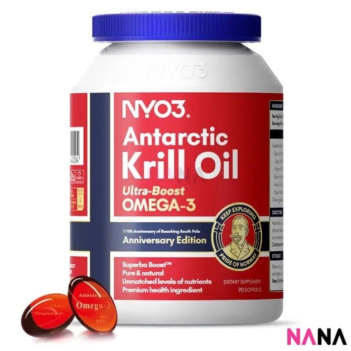 NYO3 Antarctic Krill Oil Amundsen Ultra Boot Omega 3 90Softgels (EXP:11 2028) - NANA MALL