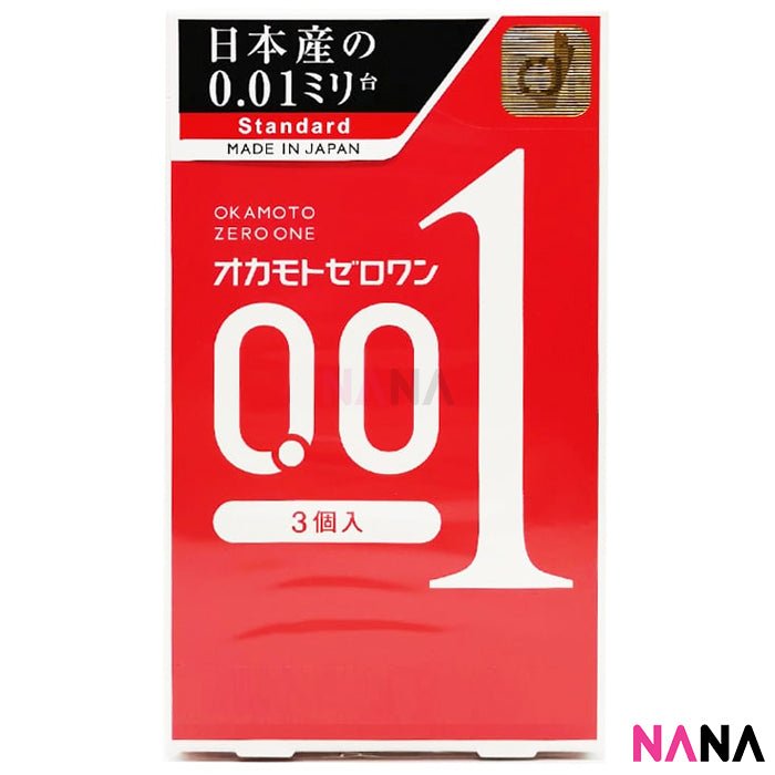Okamoto 0.01 Zero One Condom 3pcs - NANA MALL