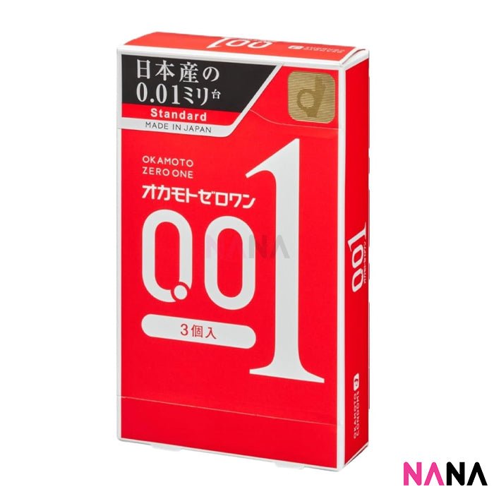 Okamoto 0.01 Zero One Condom 3pcs - NANA MALL
