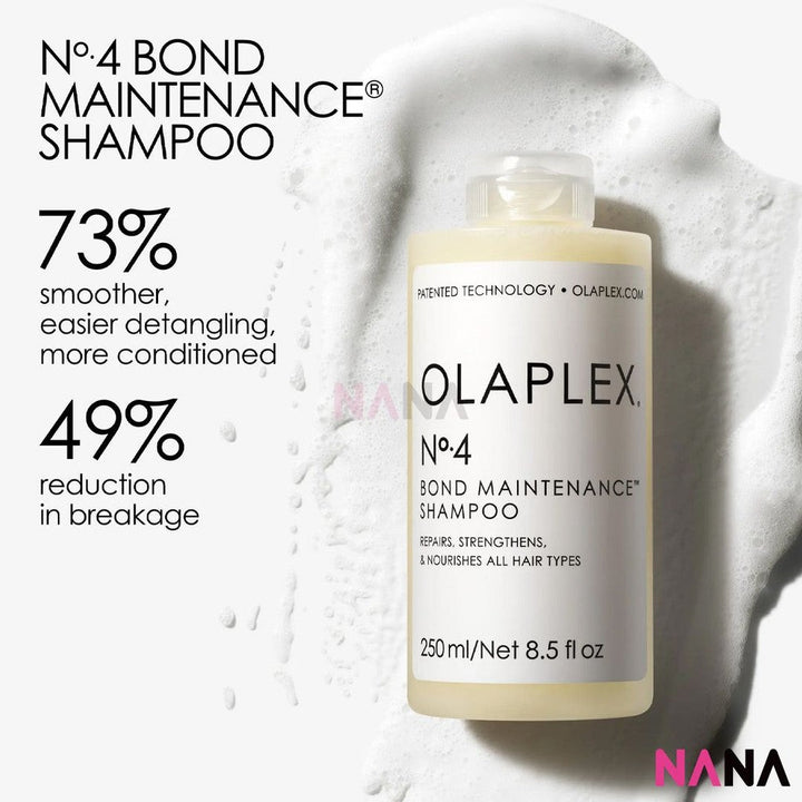 Olaplex Bond Maintenance Set: No.4 Shampoo 250ml + No.5 Conditioner 250ml - NANA MALL