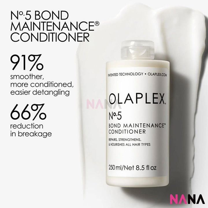 Olaplex Bond Maintenance Set: No.4 Shampoo 250ml + No.5 Conditioner 250ml - NANA MALL