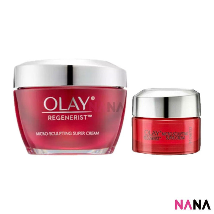 OLAY Bouncy & Firming Pack(Super Cream 50g + 14g + Toner 18ml + Radiance Ess 6ml x2) - NANA MALL