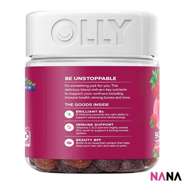 OLLY Womens Multi 90 Gummies (EXP:02 2026) - NANA MALL