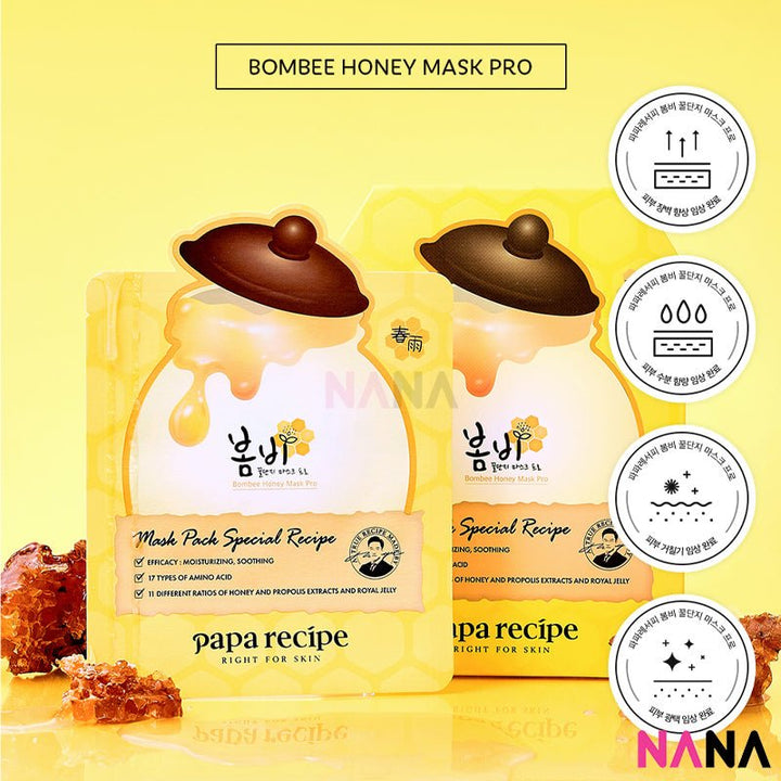 PAPA RECIPE Bombee Honey Mask 25ml*10pcs - NANA MALL