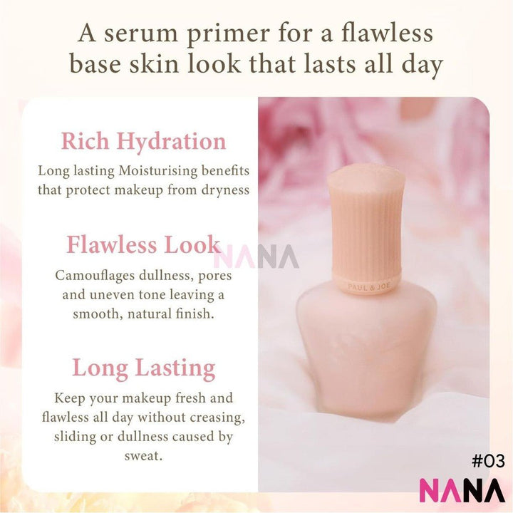 Paul&Joe Moisturizing Foundation Primer N 30ml [00, 01, 02, 03] - NANA MALL
