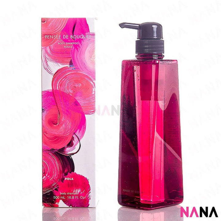 Pola Pensee De Bouquet Body Shampoo Rouge 500ml - NANA MALL
