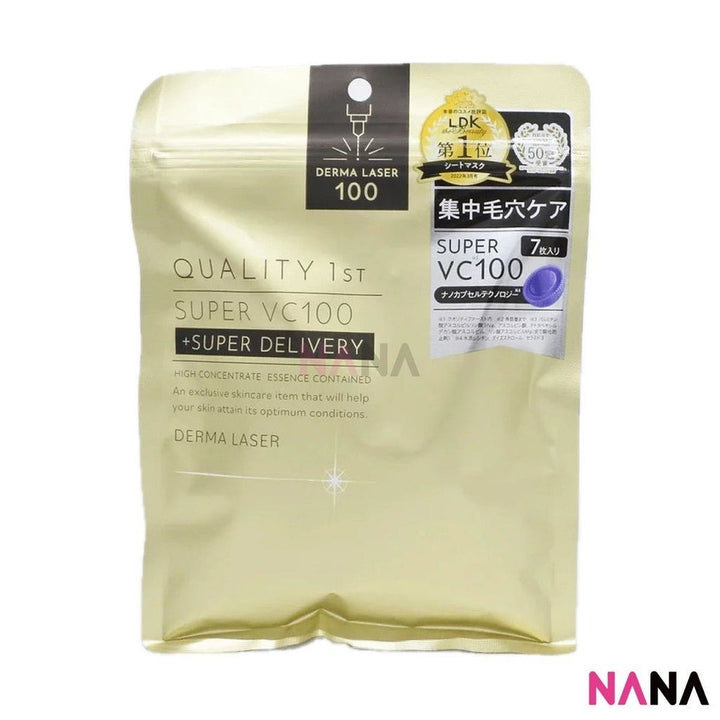 QUALITY FIRST Derma Laser Super VC100 7Sheets - NANA MALL
