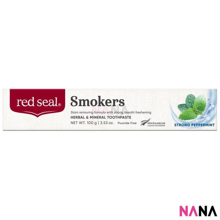 Red Seal Smokers Toothpaste 100g x 2pcs - NANA MALL
