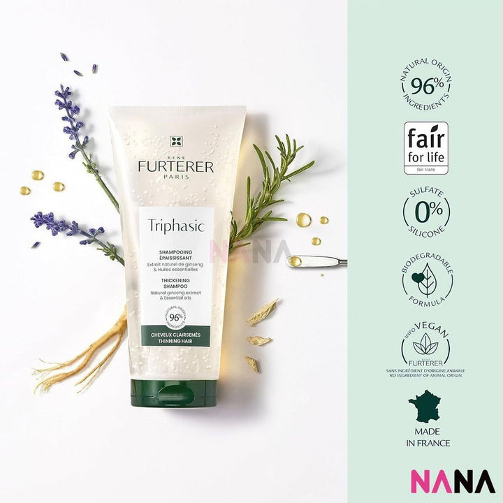 Rene Furterer Triphasic Thickening Anti Hair Loss Shampoo 250ml - NANA MALL