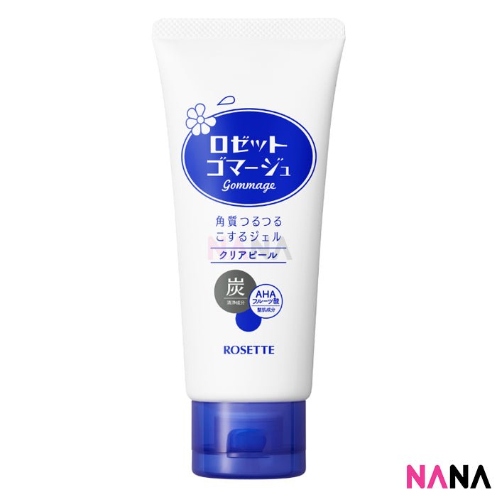 Rosette Japan AHA Pore Peeling Gel Cleanser 120g - Original/ Blue - NANA MALL