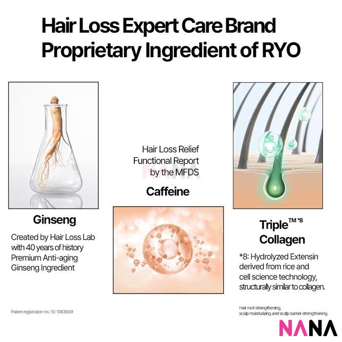 RYO Deep Cleansing & Cooling Shampoo 480ml - Green - NANA MALL