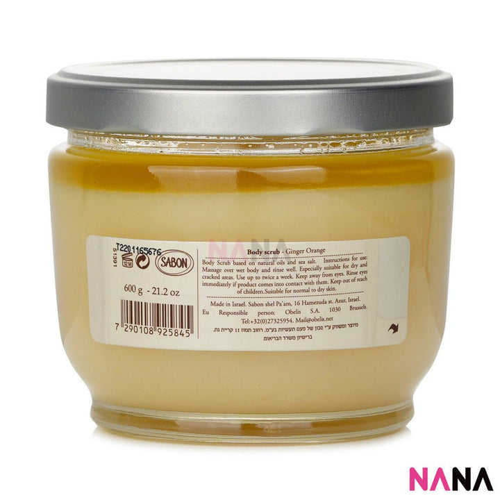 SABON Body Scrub Large - Ginger Orange 600g - NANA MALL