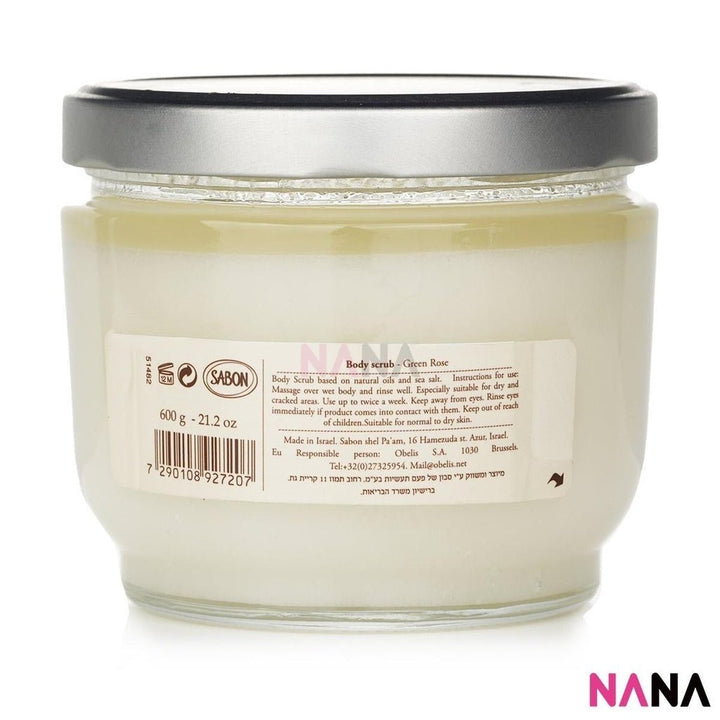 SABON Body Scrub Large - Green Rose 600g - NANA MALL