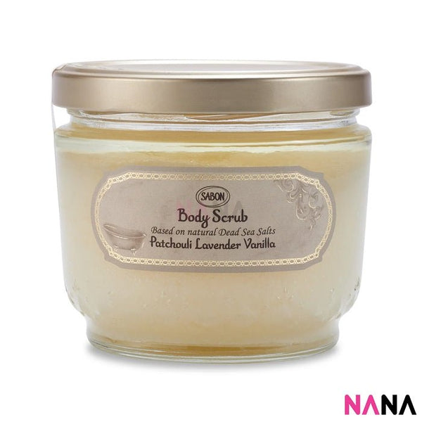 SABON Body Scrub Large - Patchouli Lavender Vanilla 600g - NANA MALL