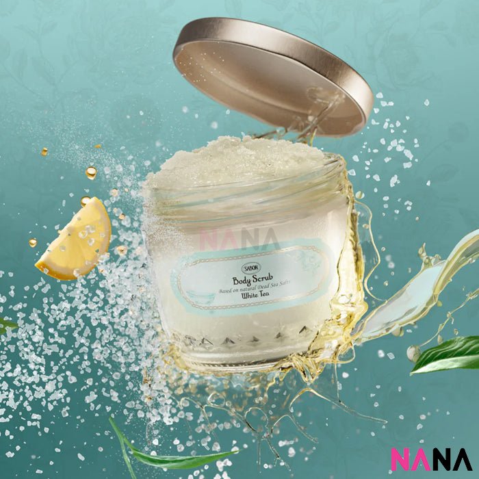 SABON Body Scrub Large - White Tea 600g - NANA MALL