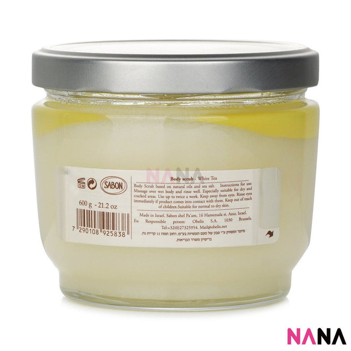 SABON Body Scrub Large - White Tea 600g - NANA MALL