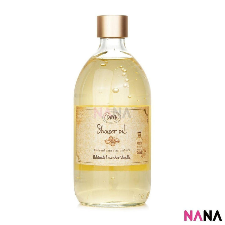 SABON Shower Oil - Patchouli Lavender Vanilla 500ml - NANA MALL