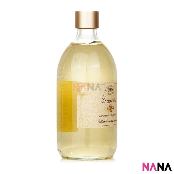 SABON Shower Oil - Patchouli Lavender Vanilla 500ml - NANA MALL