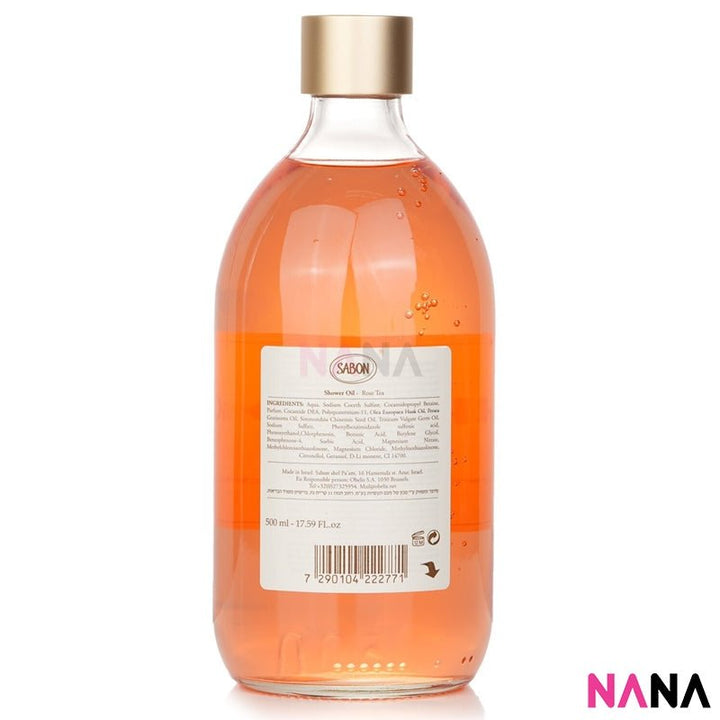 SABON Shower Oil - Rose Tea 500ml - NANA MALL