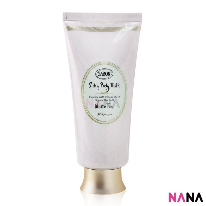 SABON Silky Body Milk - White Tea 200ml - NANA MALL